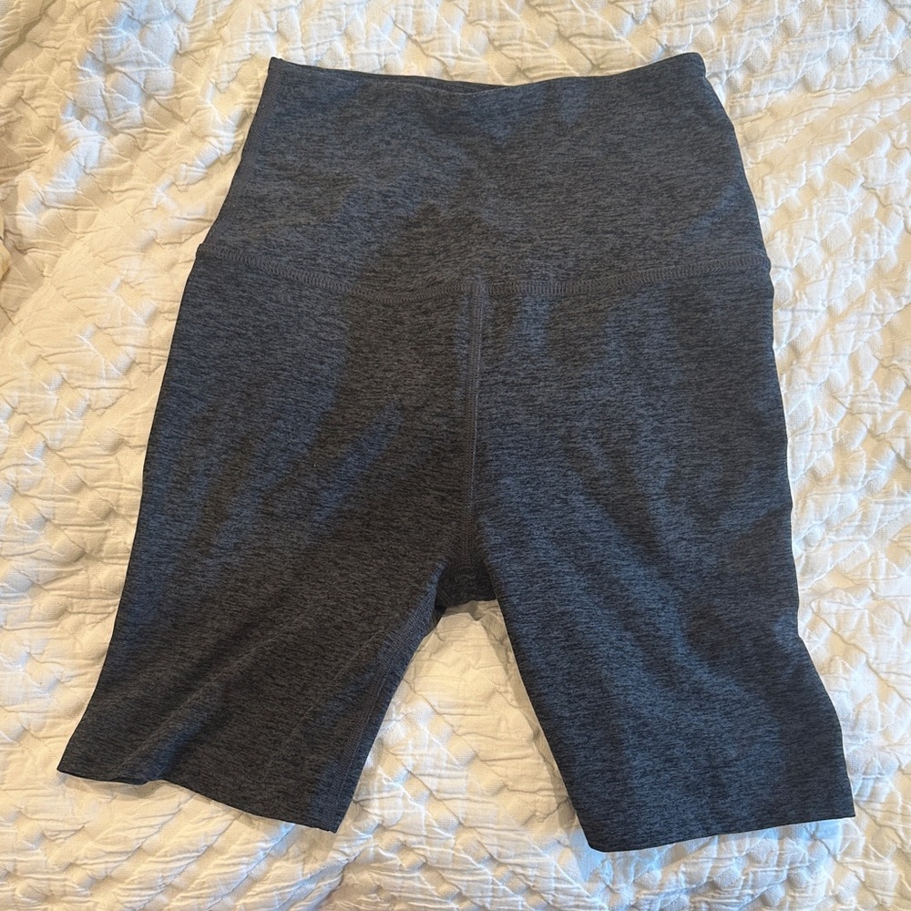 Beyond Yoga Dark Gray Athletic Shorts